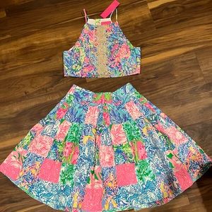 Size 6 BNWT two-piece Lilly Pulitzer
